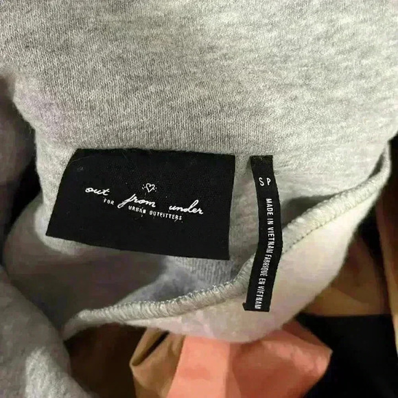 Urban Outfitters Out From Under Brooklyn Colorblock Zip Jacket Dolman Sleeve S - Picture 10 of 12